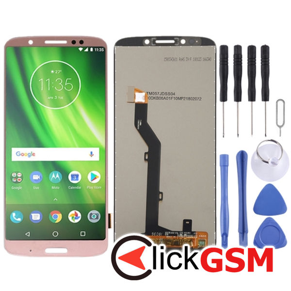 Piesa Display Pink Motorola Moto G6 Play 4noc