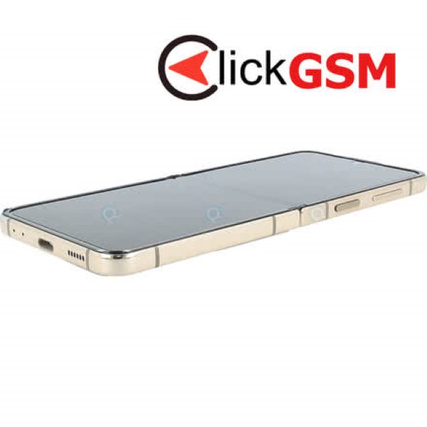 Piesa Display Pliabil Cu Touchscreen Rama Si Balama Galben Samsung Galaxy Z Flip4 1oyp