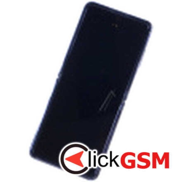 Piesa Display Pliabil Cu Touchscreen Rama Si Balama Negru Samsung Galaxy Z Flip 1jxw