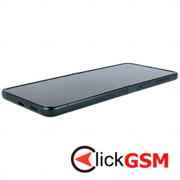 Piesa Piesa Display Pliabil Cu Touchscreen Rama Si Balama Verde Samsung Galaxy Z Flip3 5g 1c83