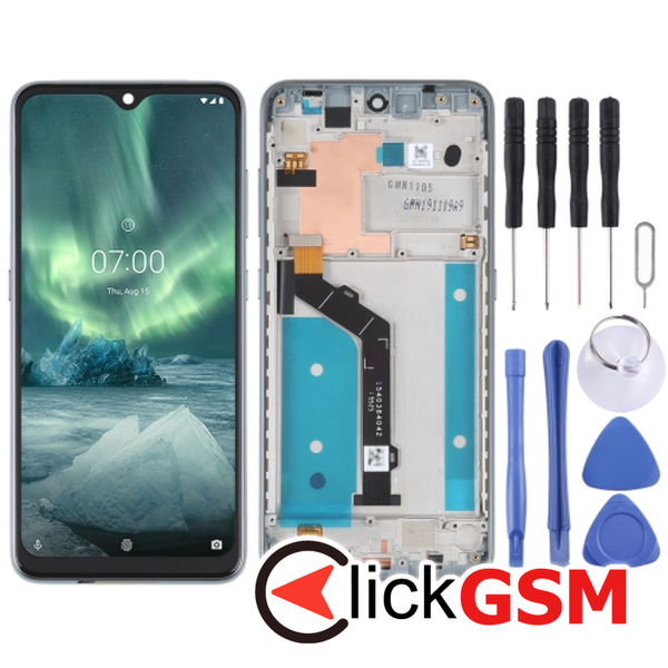 Piesa Display Silver Nokia 7.2 49r7