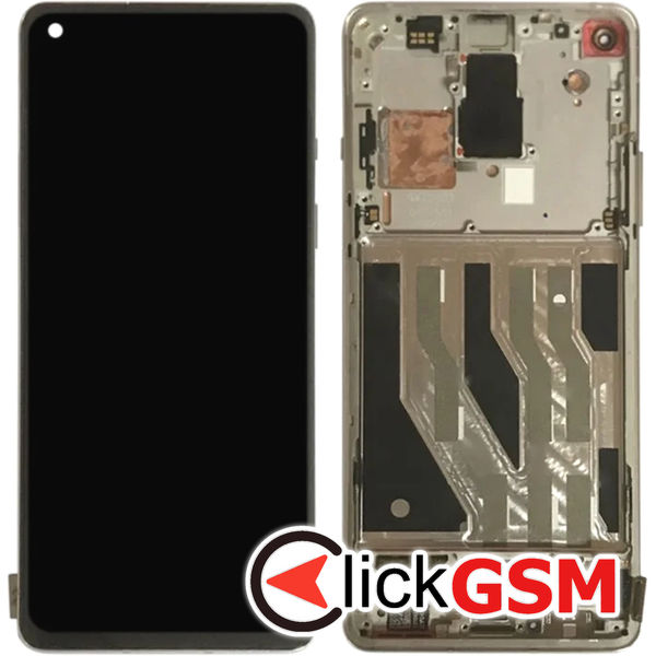 Piesa Display Silver Oneplus 8 3hfa