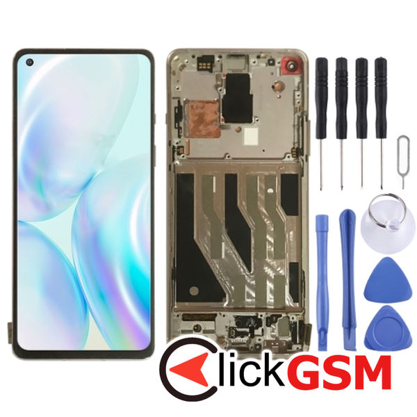 Piesa Display Silver Oneplus 8 4nuu