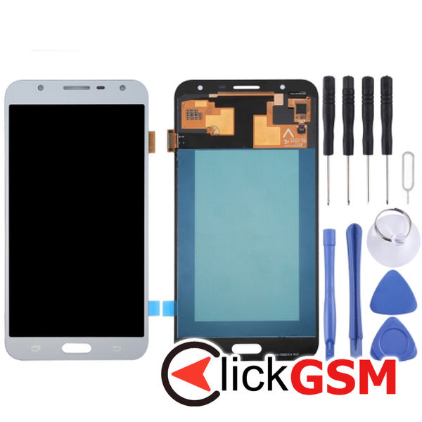 Piesa Piesa Display Silver Samsung Galaxy J7 Neo 4o8r