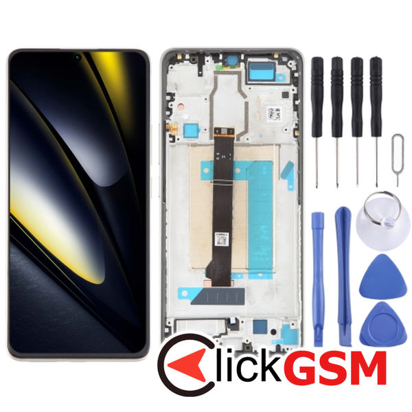 Piesa Display Silver Xiaomi Poco F6 4p3n