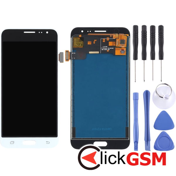 Piesa Piesa Display White Samsung Galaxy J3 2016 4o7r