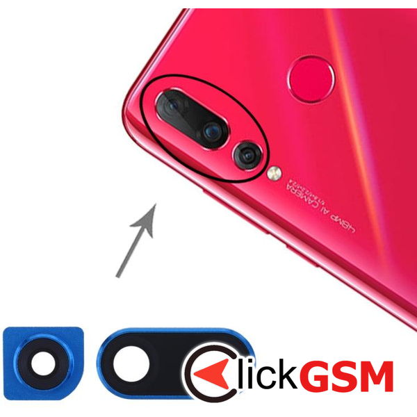 Piesa Piesa Geam Camera Albastru Huawei Nova 4 2e4m