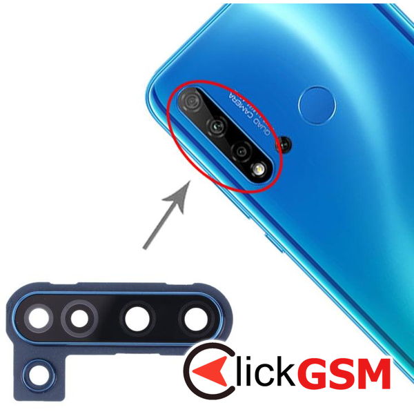 Piesa Geam Camera Albastru Huawei Nova 5i 2bbn