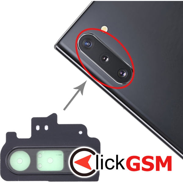 Piesa Piesa Geam Camera Black Samsung Galaxy Note10 4dri