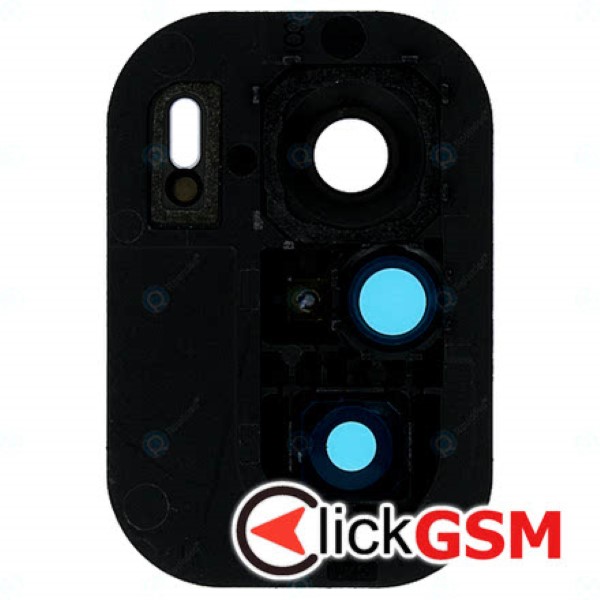 Piesa Piesa Geam Camera Cu Ornament Alb Xiaomi Mi 11i 17fs