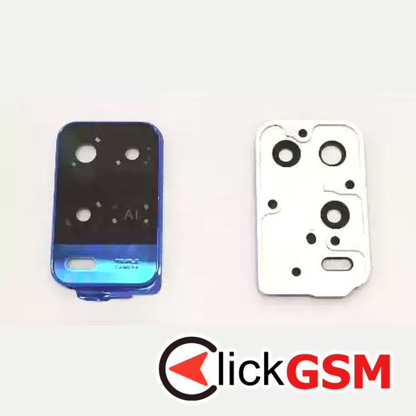 Piesa Piesa Geam Camera Cu Ornament Albastru Oppo A54 Qpg