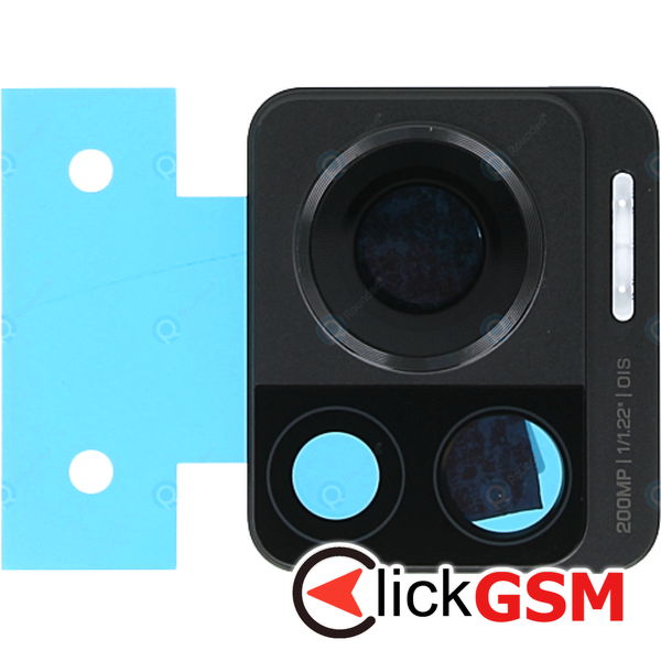 Piesa Geam Camera Cu Ornament Negru Motorola Edge 30 Ultra N3