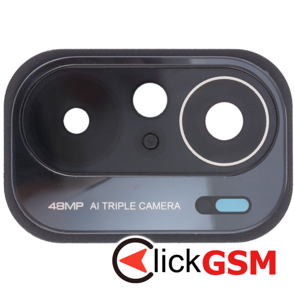 Piesa Piesa Geam Camera Cu Ornament Negru Xiaomi Mi 11x 1zfv