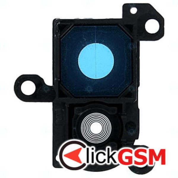 Piesa Geam Camera Cu Ornament Negru Xiaomi Redmi 8a Wiz