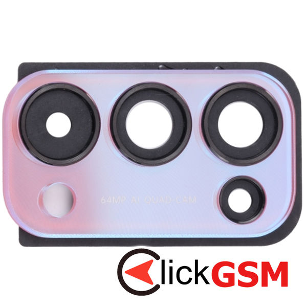 Piesa Geam Camera Cu Ornament Red Oppo Reno5 Pro 5g 1x5l