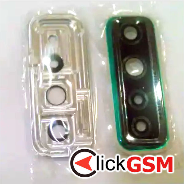 Piesa Piesa Geam Camera Cu Ornament Verde Huawei P40 Lite 5g E5q