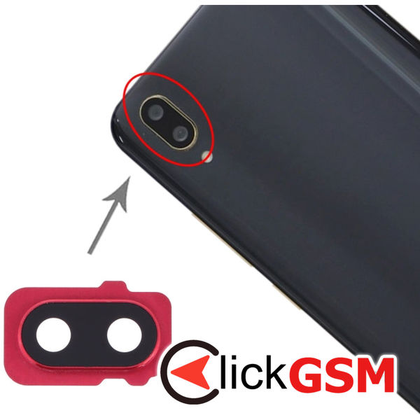 Piesa Piesa Geam Camera Cu Ornament Vivo X21 201f