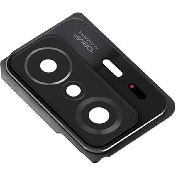 Geam Camera cu Ornament Xiaomi 11T Pro · Geam Camera Cu Rama Negru Pentru Xiaomi 11T, 11T Pro