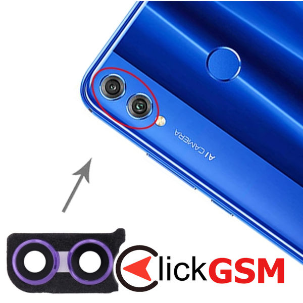 Piesa Piesa Geam Camera Dark Purple Honor 8x 2e4l