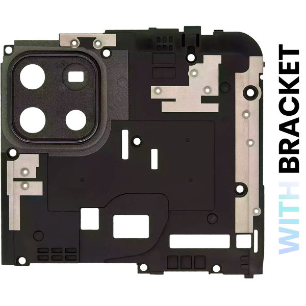 Motorola Moto One 5G · Back Camera Lens With Bracket For Motorola Moto One 5G Ace (XT2113 / 2021) (Genuine OEM) (Molten Lava)