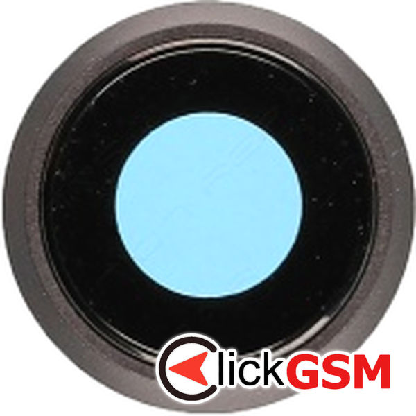 Piesa Geam Camera Negru Apple Iphone 8 Ht9