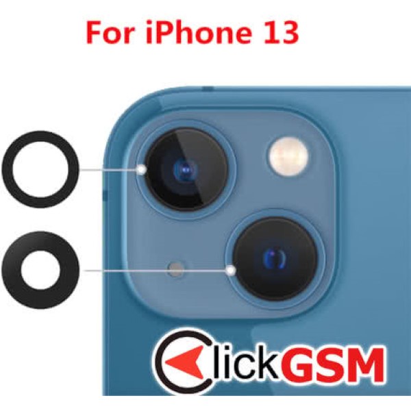 Piesa Piesa Geam Camera Pentru Apple Iphone 13 2csc
