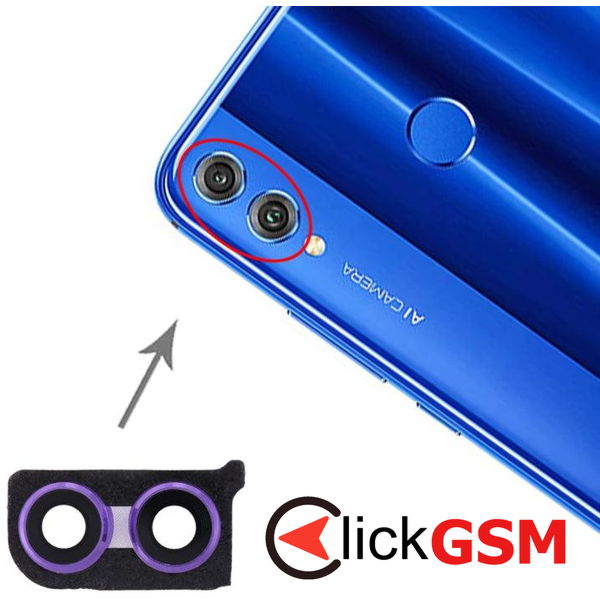 Piesa Piesa Geam Camera Purple Honor 8x 2e4l