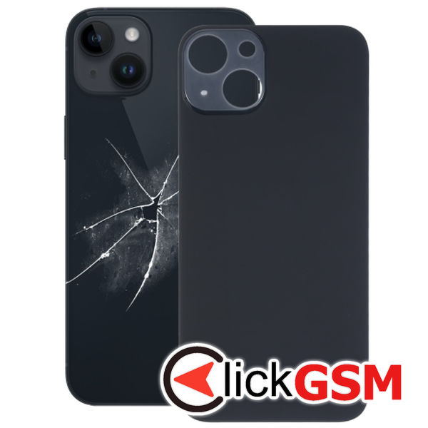 Piesa Geam Spate Black Apple Iphone 14 4gd7