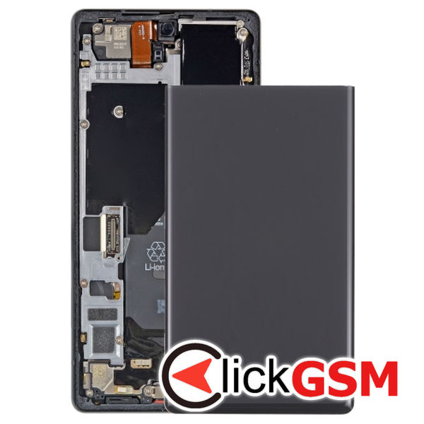 Piesa Piesa Geam Spate Black Google Pixel 6 2w91