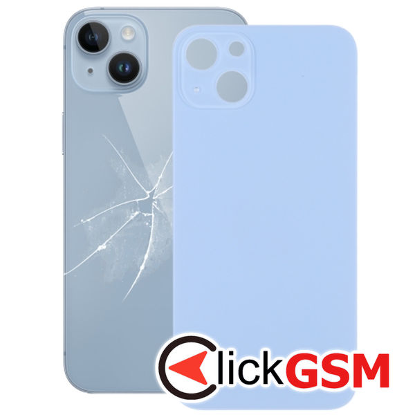 Piesa Piesa Geam Spate Blue Apple Iphone 14 4ge8