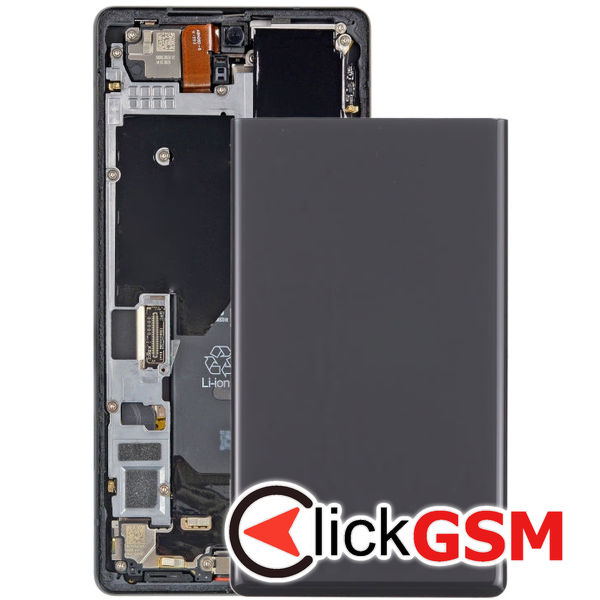 Piesa Geam Spate Negru Google Pixel 6 2w91