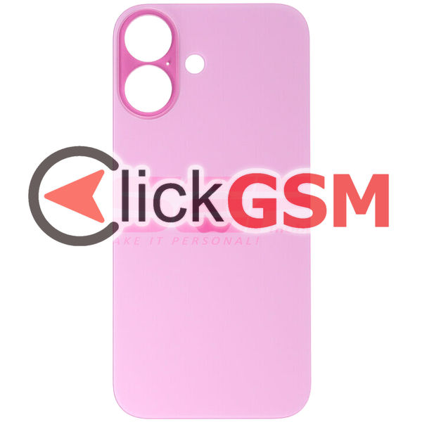 Piesa Piesa Geam Spate Pink Apple Iphone 16 4lsa