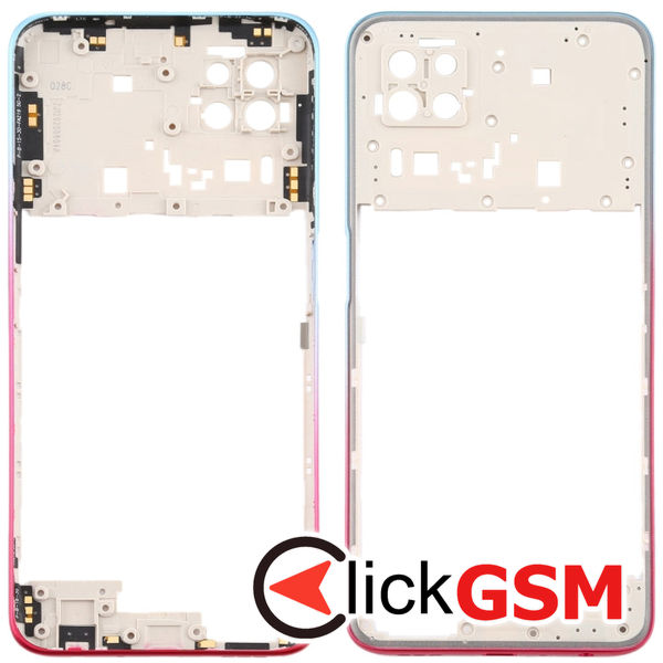 Piesa Mijloc Albastru Oppo A72 5g 1xhx