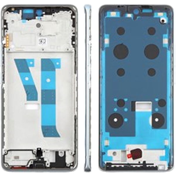 Mijloc Albastru Xiaomi Redmi Note 15 · For Xiaomi Redmi Note 15 4G (Global) Middle Plate Frame Repair Part (A-Side) (Without Logo) - Blue