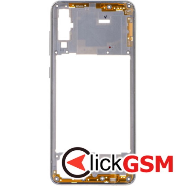 Piesa Piesa Mijloc Argintie Samsung Galaxy A70 4473