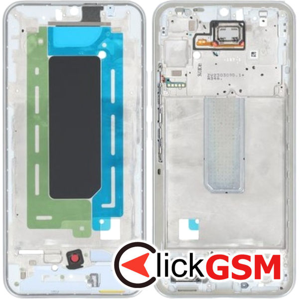 Piesa Mijloc Argintiu Samsung Galaxy A34 5g 40uh