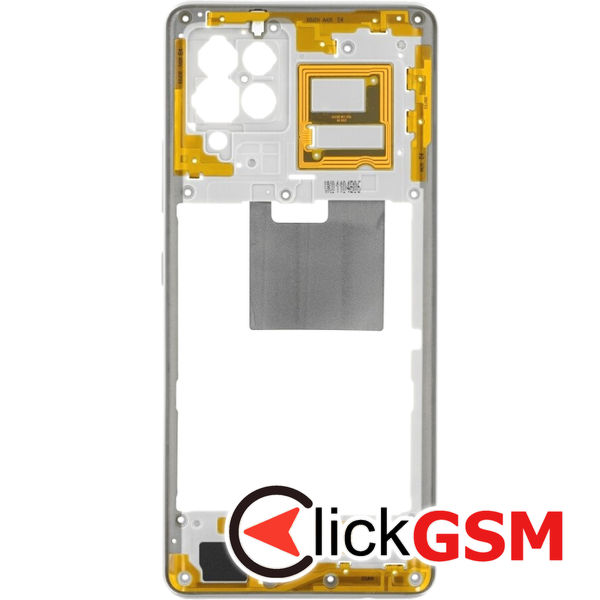 Piesa Mijloc Argintiu Samsung Galaxy A42 5g 11qe