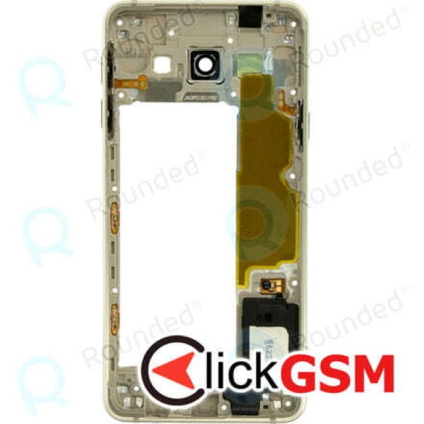 Piesa Mijloc Auriu Samsung Galaxy A3 2016 Muj