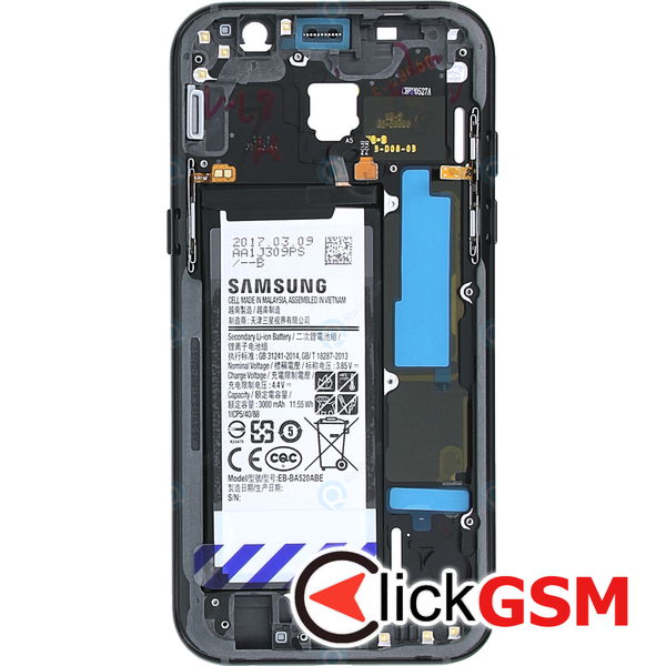 Piesa Piesa Mijloc Black Samsung Galaxy A5 2017 43zf