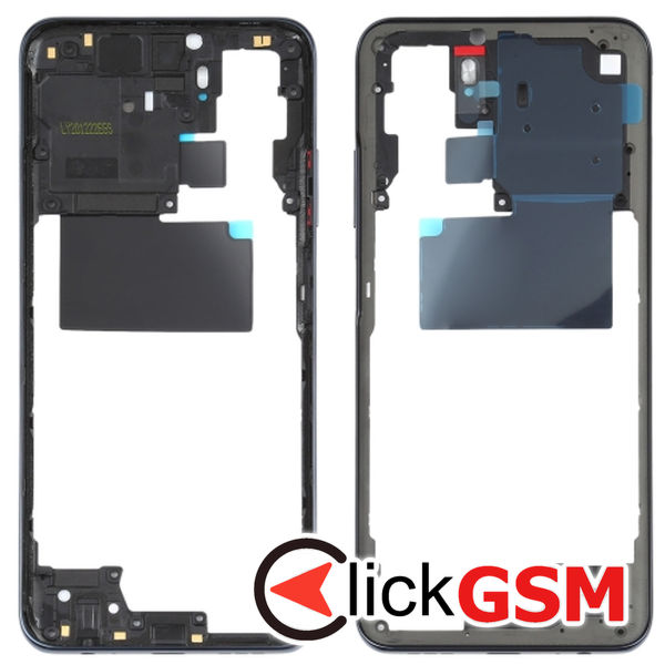 Piesa Mijloc Black Xiaomi Redmi Note 10 25nb