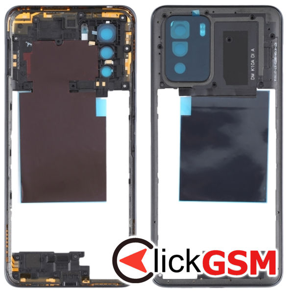 Piesa Mijloc Black Xiaomi Redmi Note 10 Pro 5g 4p6h