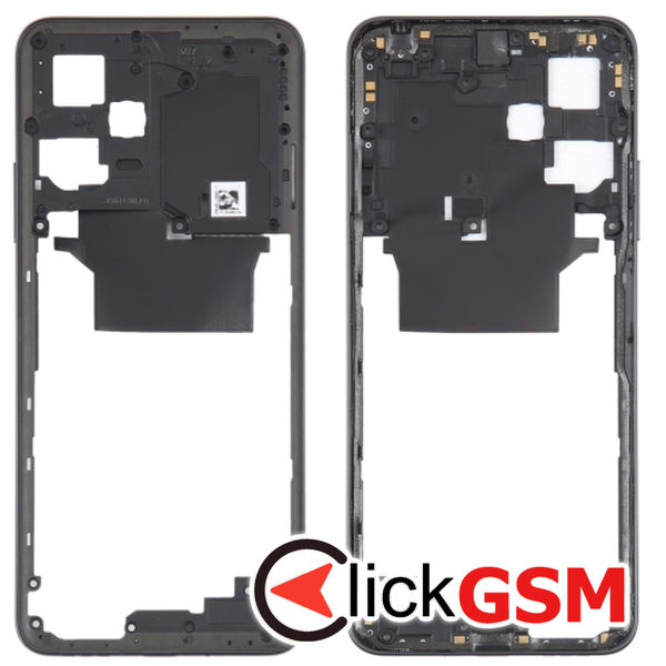 Piesa Piesa Mijloc Black Xiaomi Redmi Note 12 5g 2v3c