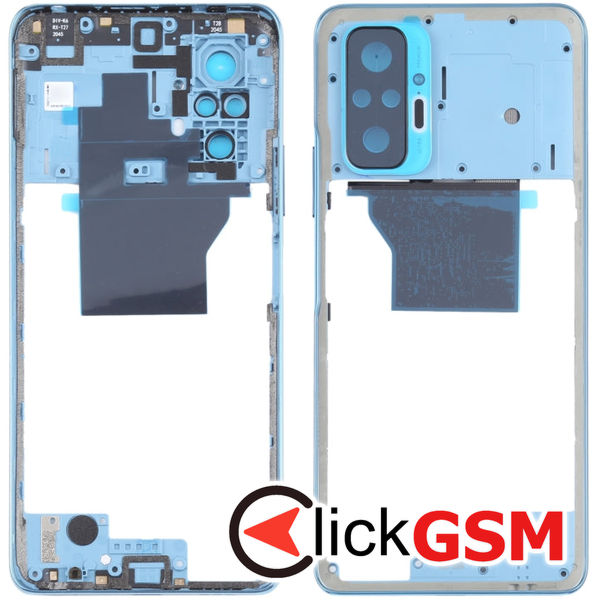 Piesa Mijloc Blue Xiaomi Redmi Note 10 Pro Max 2p55