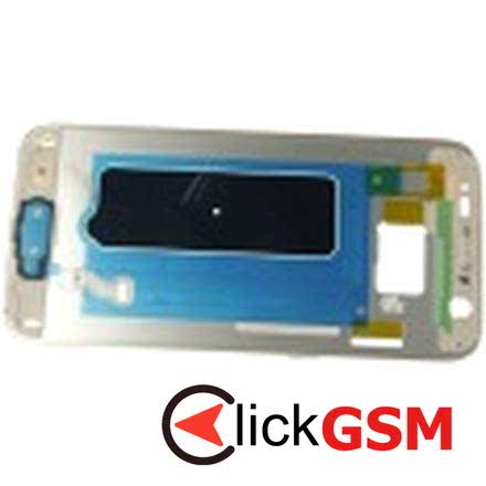Piesa Mijloc Cu Butoane Volum Buton Pornire Buton Lateral Antena Pentru Samsung Galaxy S7 Gri K2c