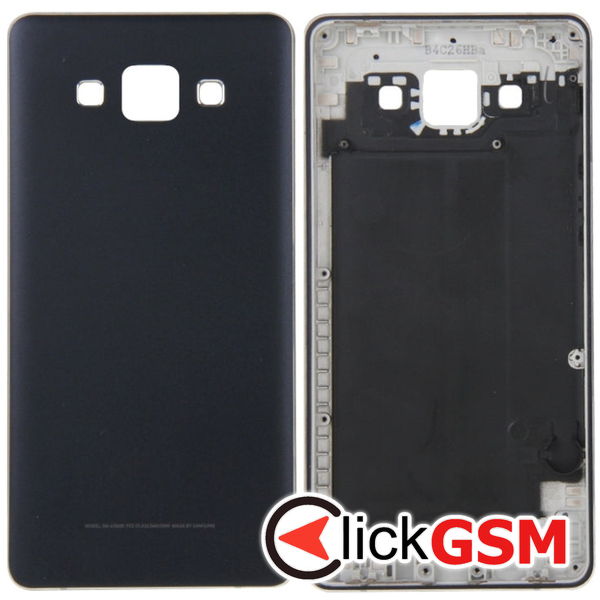 Piesa Mijloc Cu Capac Spate Negru Samsung Galaxy A5 4e5j