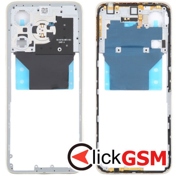 Piesa Mijloc Gold Xiaomi Redmi 13 437e