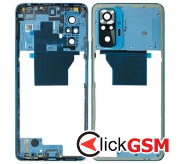 Piesa Piesa Mijloc Gri Xiaomi Redmi Note 10 Pro 1luo