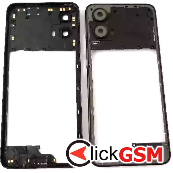 Piesa Piesa Mijloc Negru Motorola Moto G34 5g 3gse