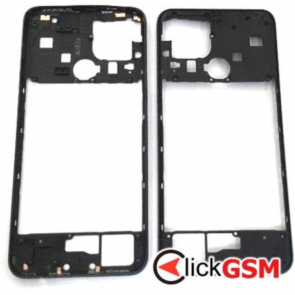 Piesa Piesa Mijloc Negru Oppo A15 2qhd