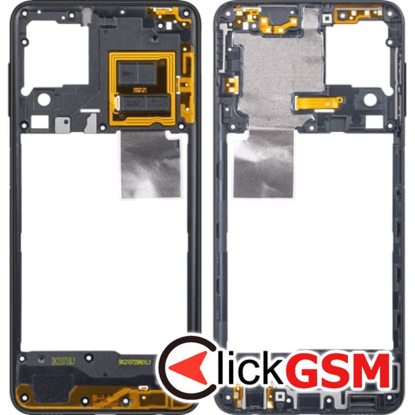 Piesa Mijloc Negru Samsung Galaxy A22 2gxk